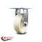 Service Caster 6 Inch Heavy Duty Top Plate Nylon Rigid Caster with Roller Bearing SCC SCC-35R620-NYR - alternate 3